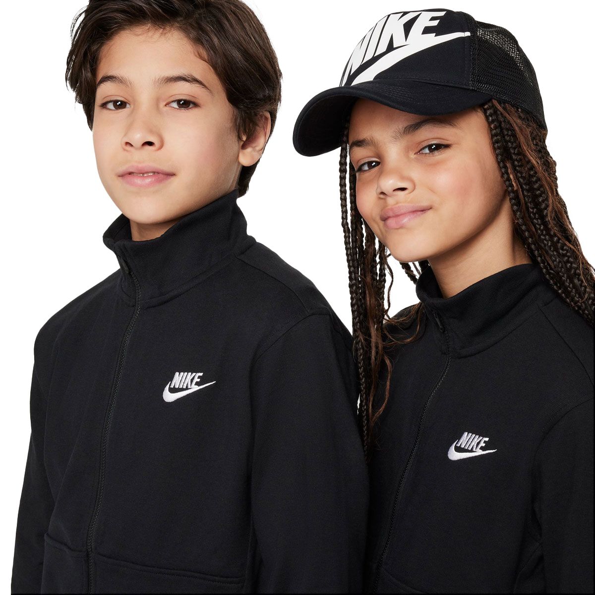 Nike Junior Sportswear LBR Club Knit Full Zip Jacket