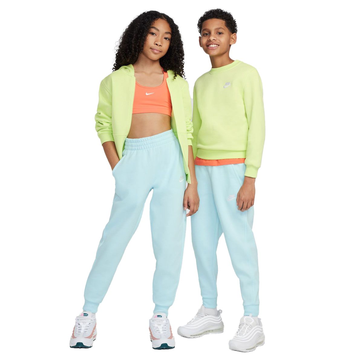 Nike Junior Sportswear Club Fleece Logo Jogger Track Pants