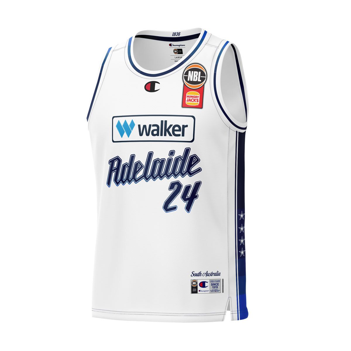 Adelaide 36ers Mens Montrezl Harrell Away 2024 Basketball Jersey