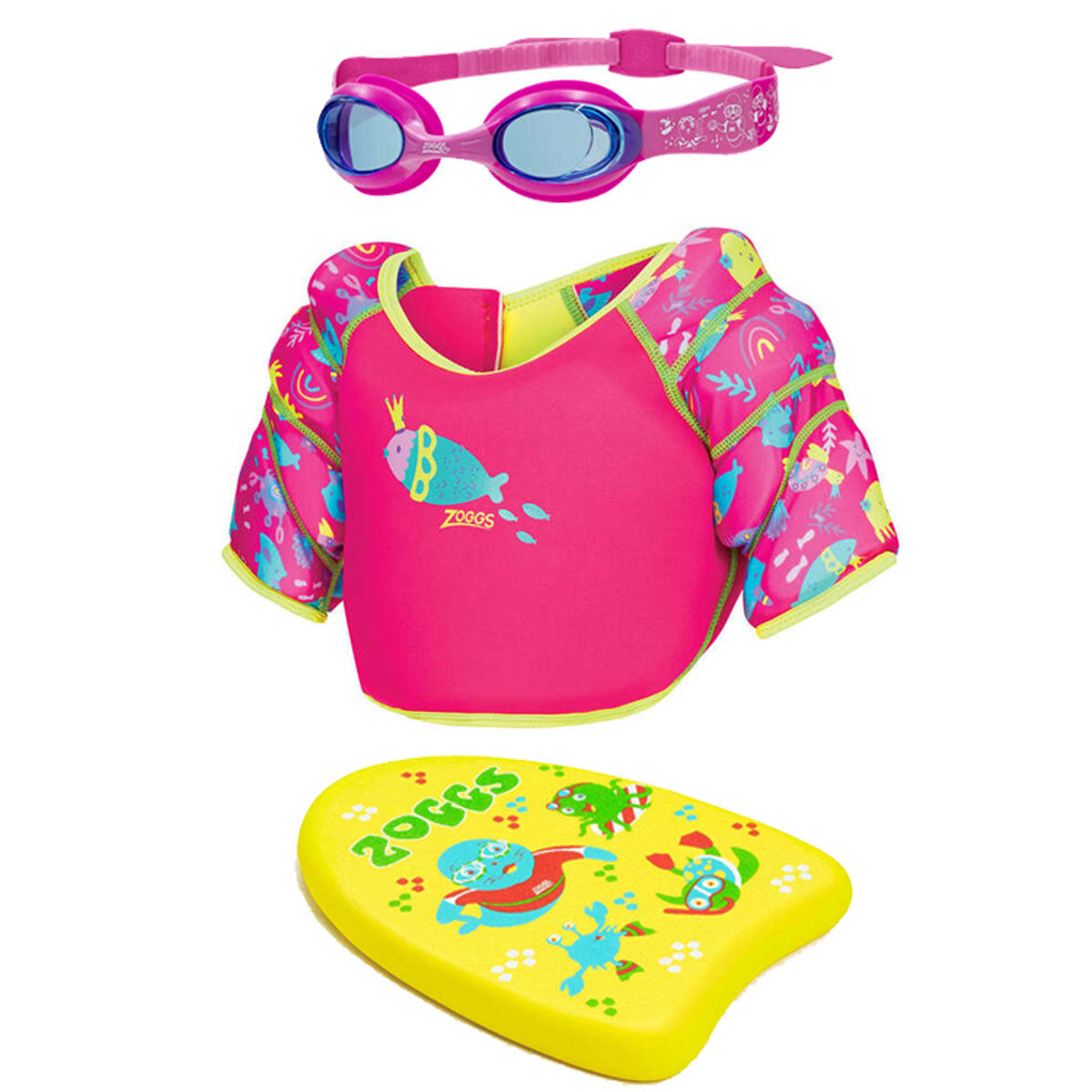 Zoggs Girls Learn to Swim Set