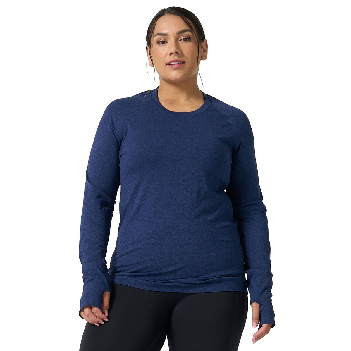 Ell/Voo Womens Reili Seam Free Long Sleeve Tee