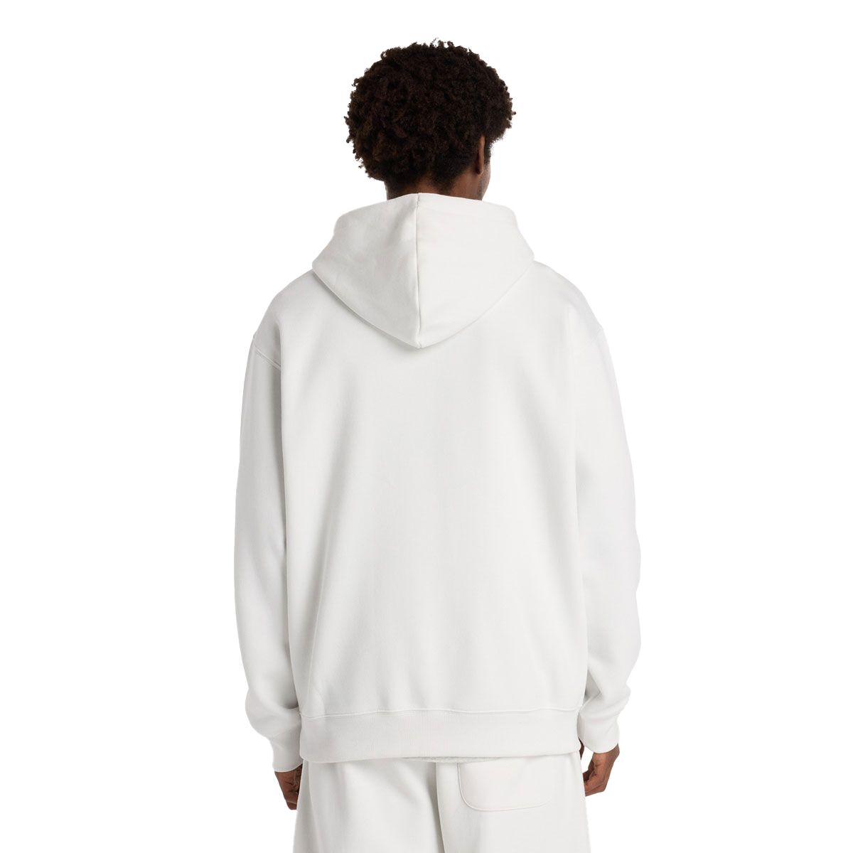 New Balance Mens Linear Graphic Fleece Hoodie