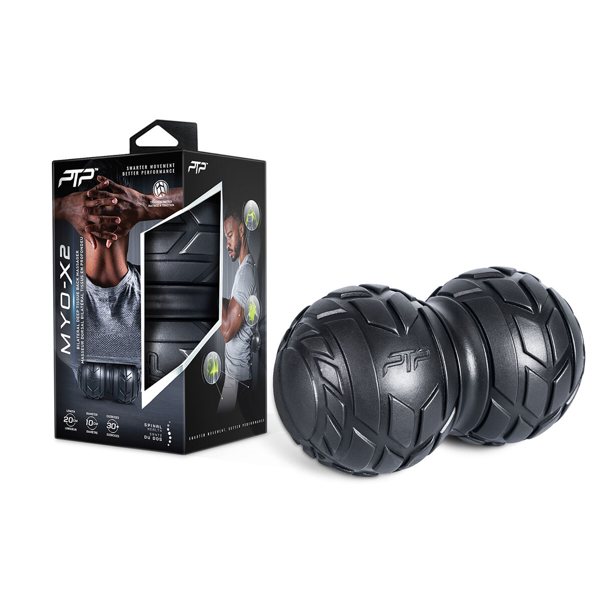 PTP Myo X2 Back Massager