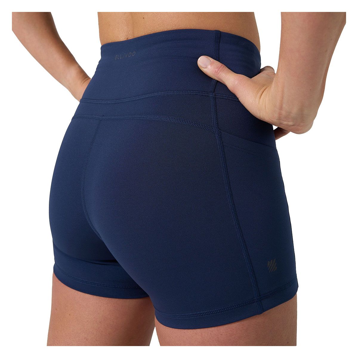 Ell/Voo Womens Essentials 3 Inch Pocket Tights