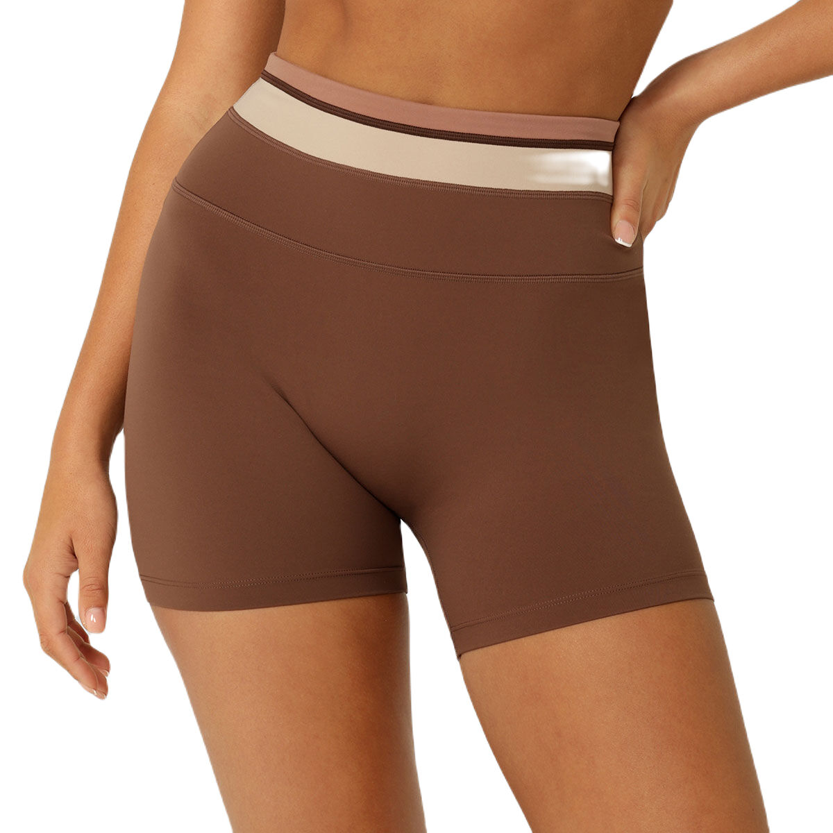 Lorna Jane Womens Tone On Tone 12cm Bike Shorts