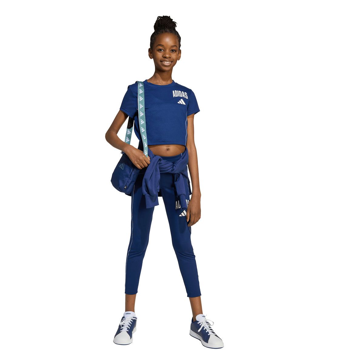 adidas Junior Collegiate Crop Tee