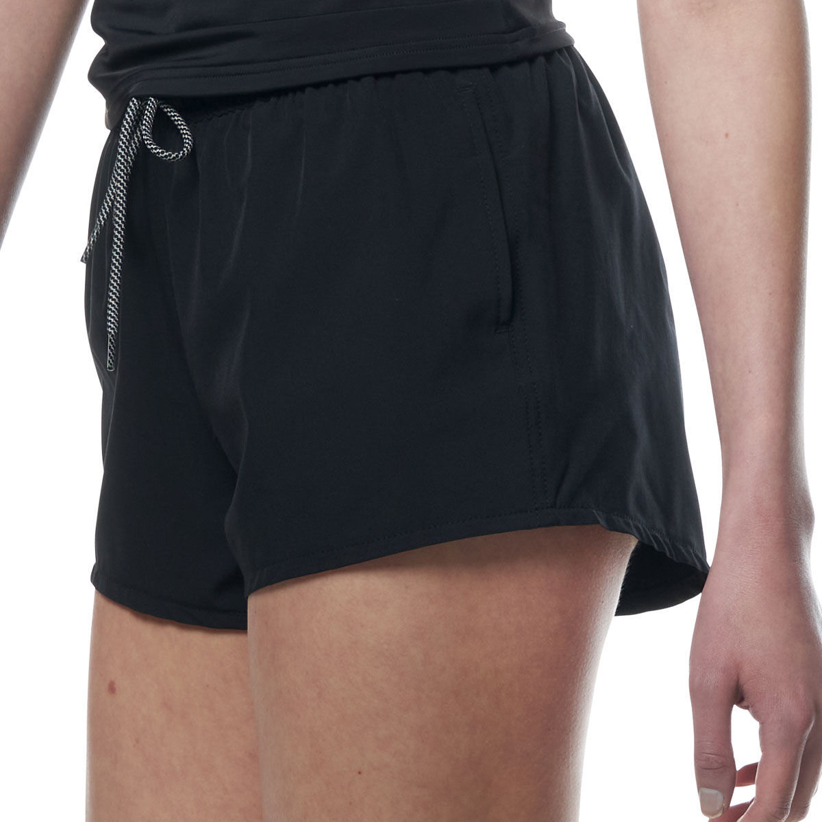 Tahwalhi Womens Solid Swim Shorts