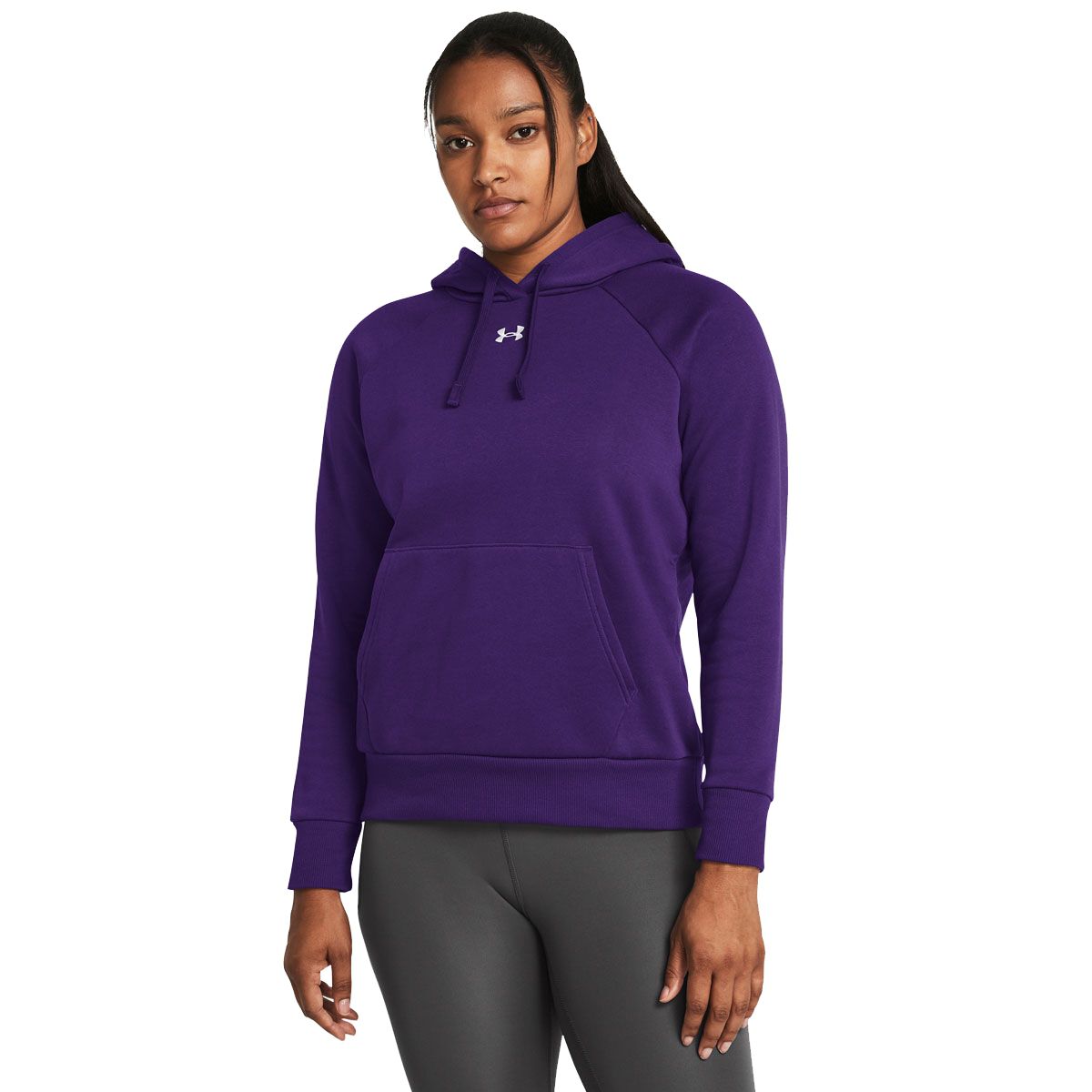 Under Armour Womens Rival Fleece Pullover Hoodie