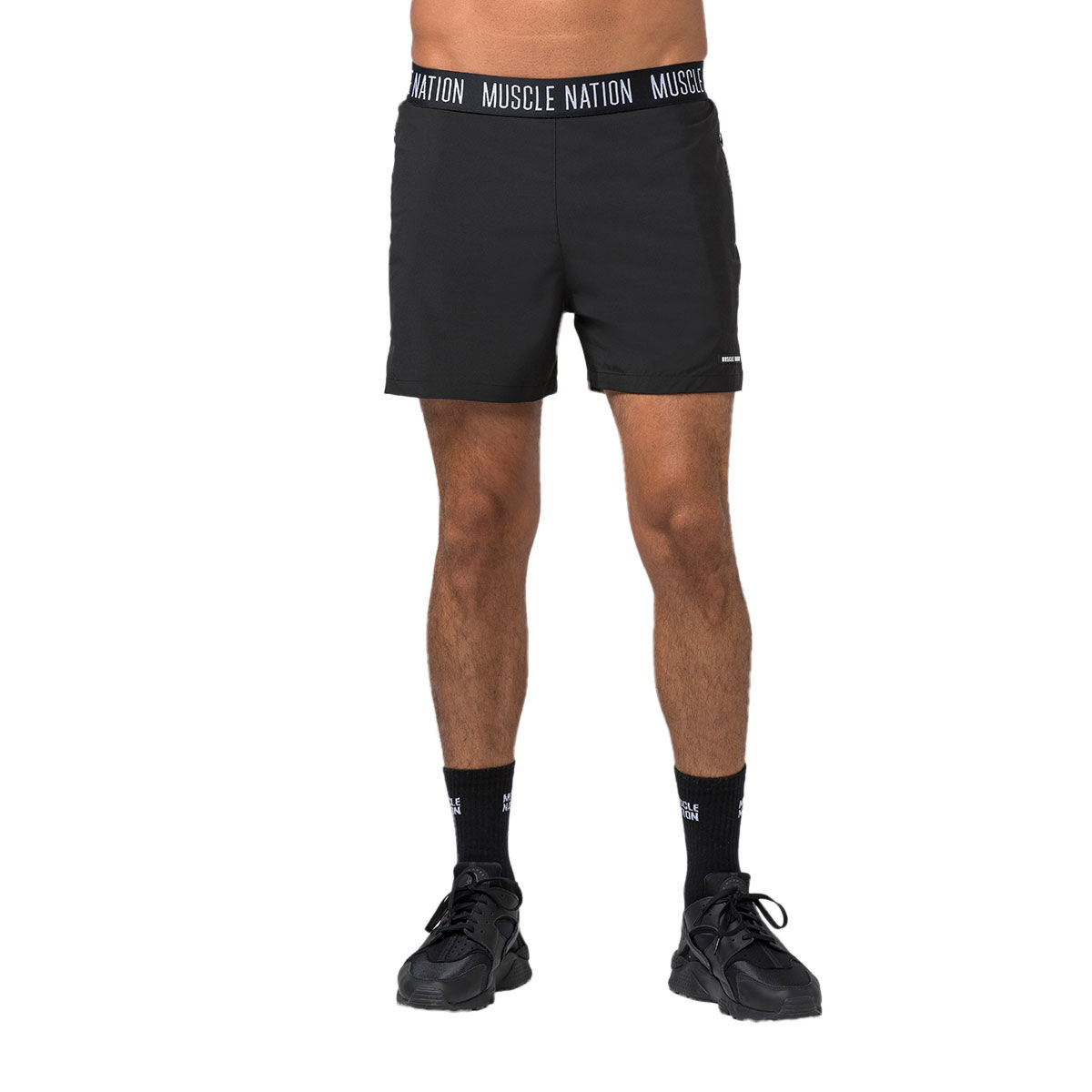 Muscle Nation Mens Level Up 4 inch Training Shorts