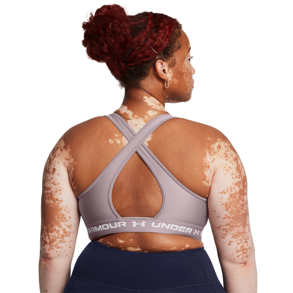 Under Armour Womens Crossback Mid Support Sports Bra