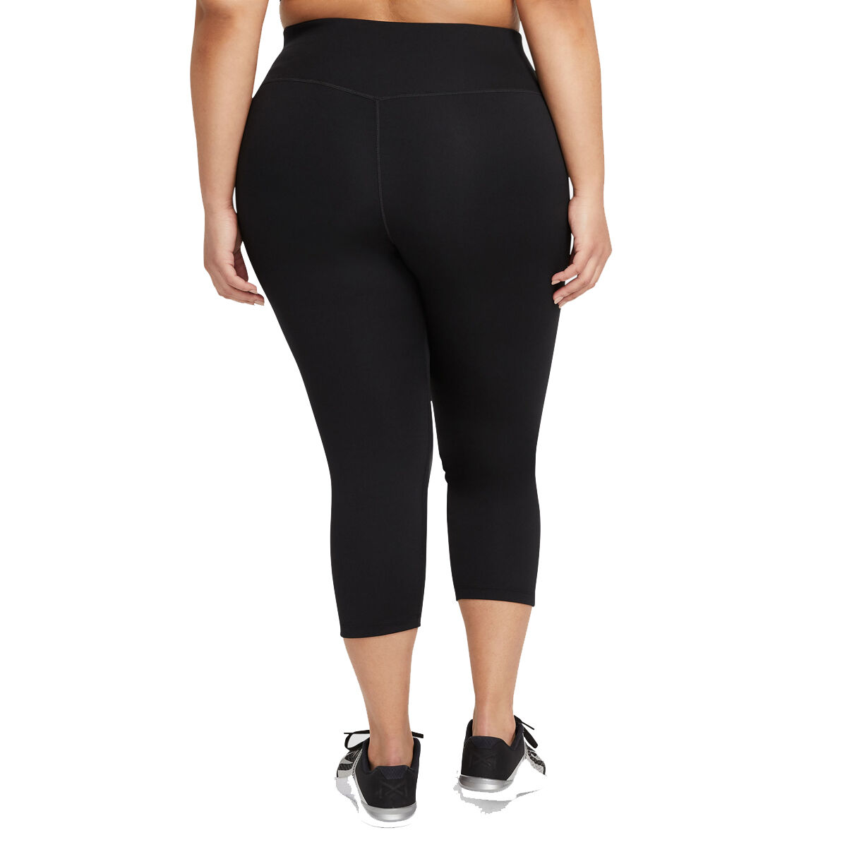 Nike Womens One Dri-FIT Mid Rise Crop Tights