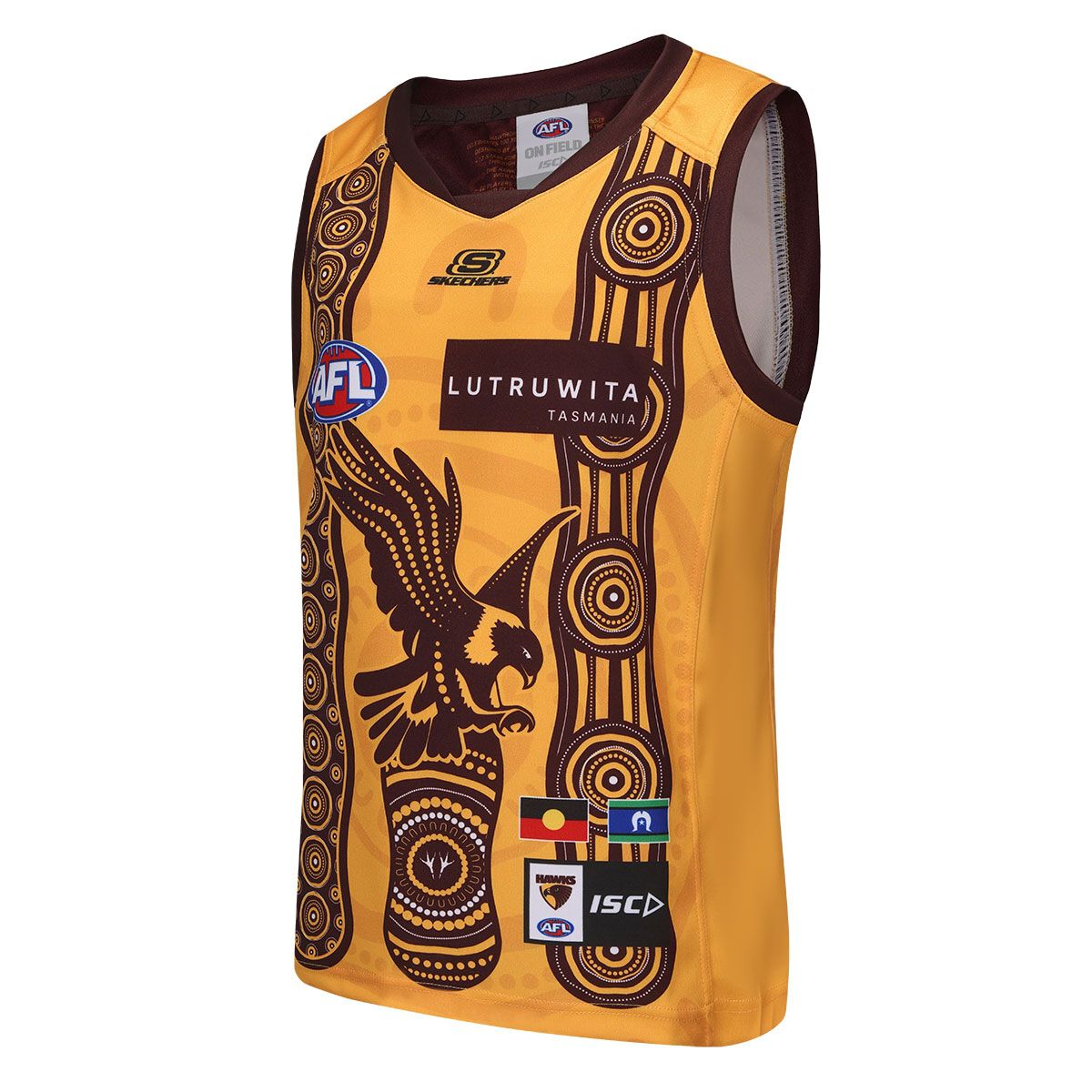 Hawthorn Hawks Kids 2025 First Nations Guernsey Multi 8