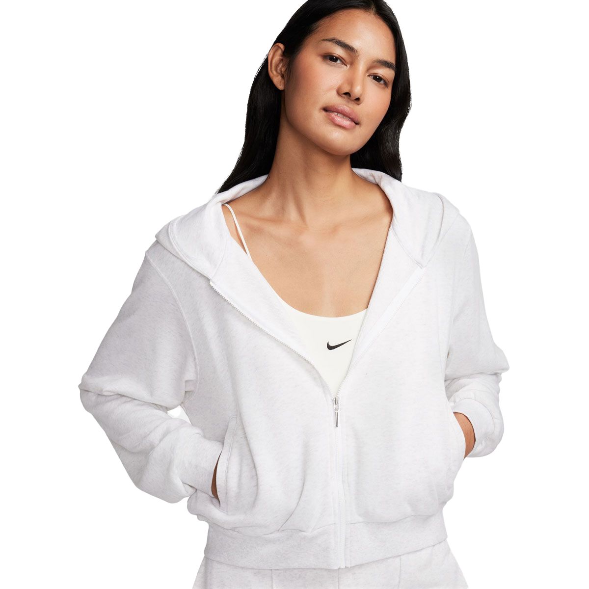 Nike Womens Sportswear Chill French Terry Full Zip Hoodie