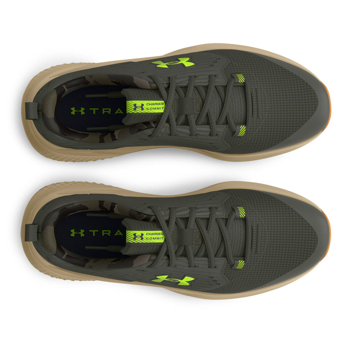 Under Armour Charged Commit 4 Camo Mens Training Shoes