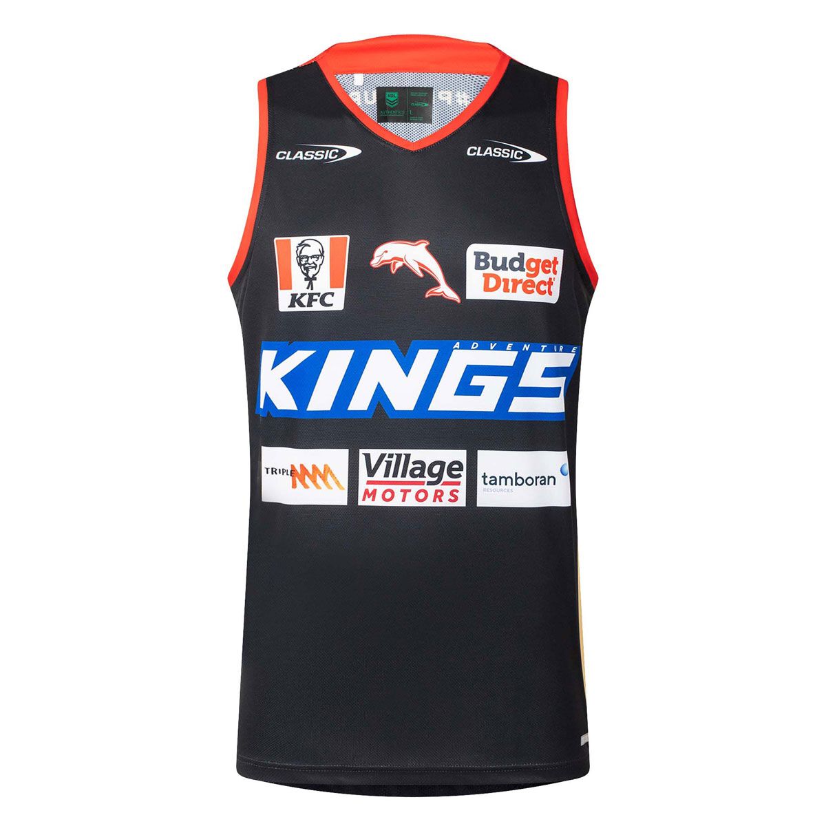 Dolphins 2025 Mens Training Singlet