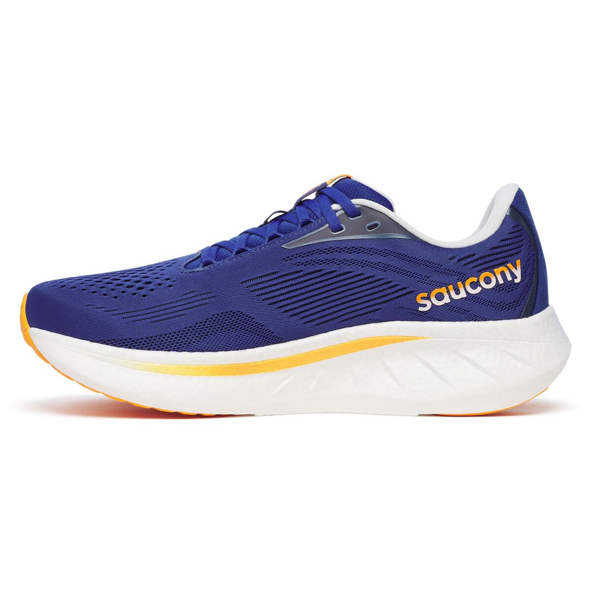 Saucony Ride 18 2E Wide Fit Mens Running Shoes