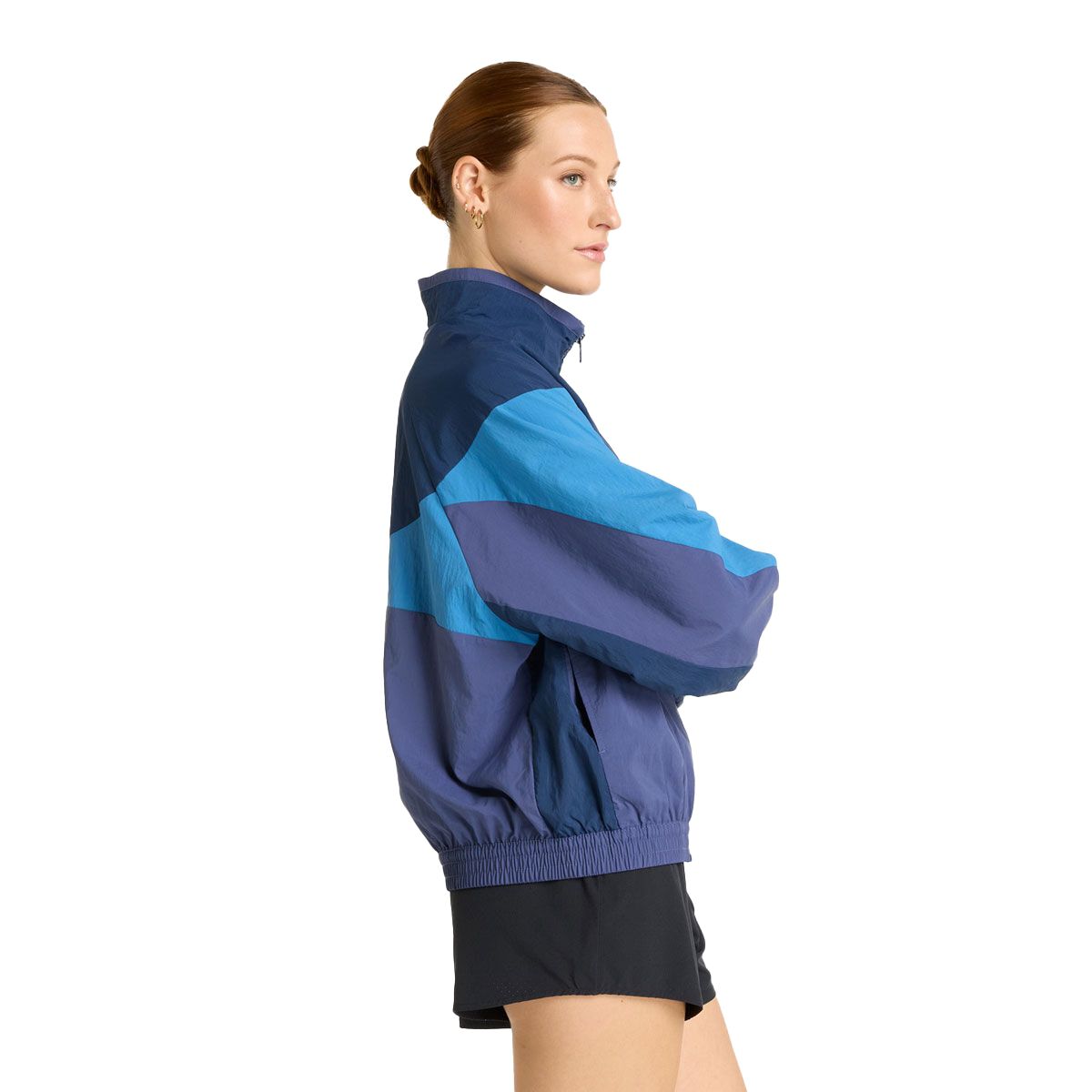 New Balance Womens Colour Blocked Woven Jacket