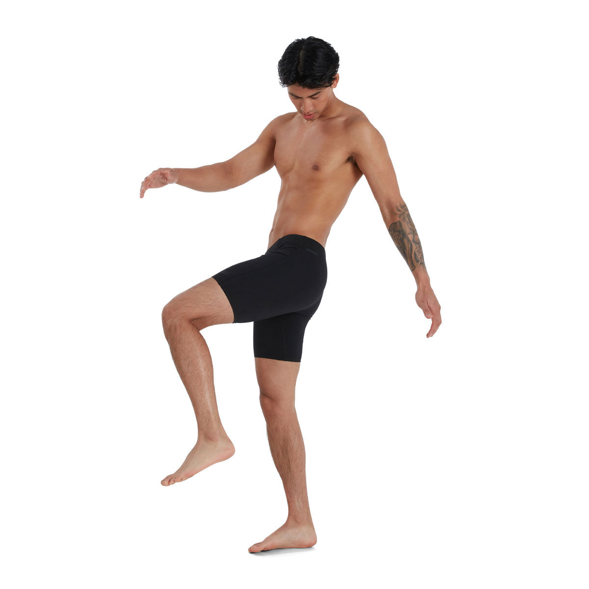 Speedo Mens Endurance+ V Cut Mid Jammer