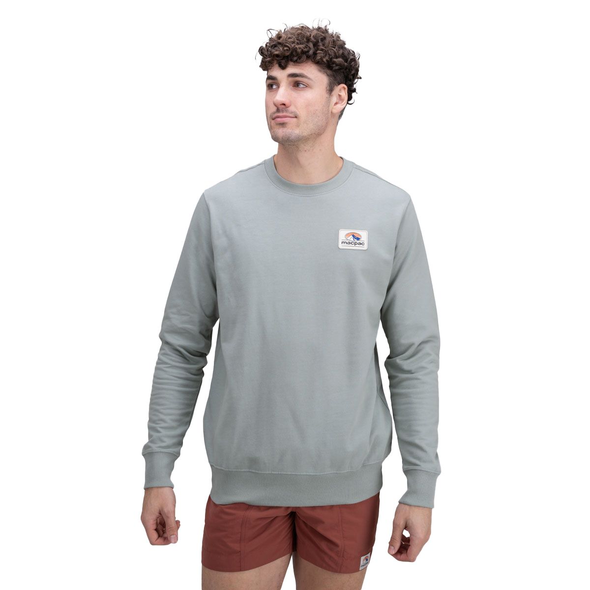 macpac Mens Fairtrade Organic Cotton Crew