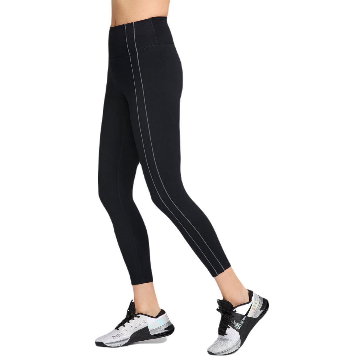 Nike Womens One Dri-FIT High Rise 7/8 Trim Tights