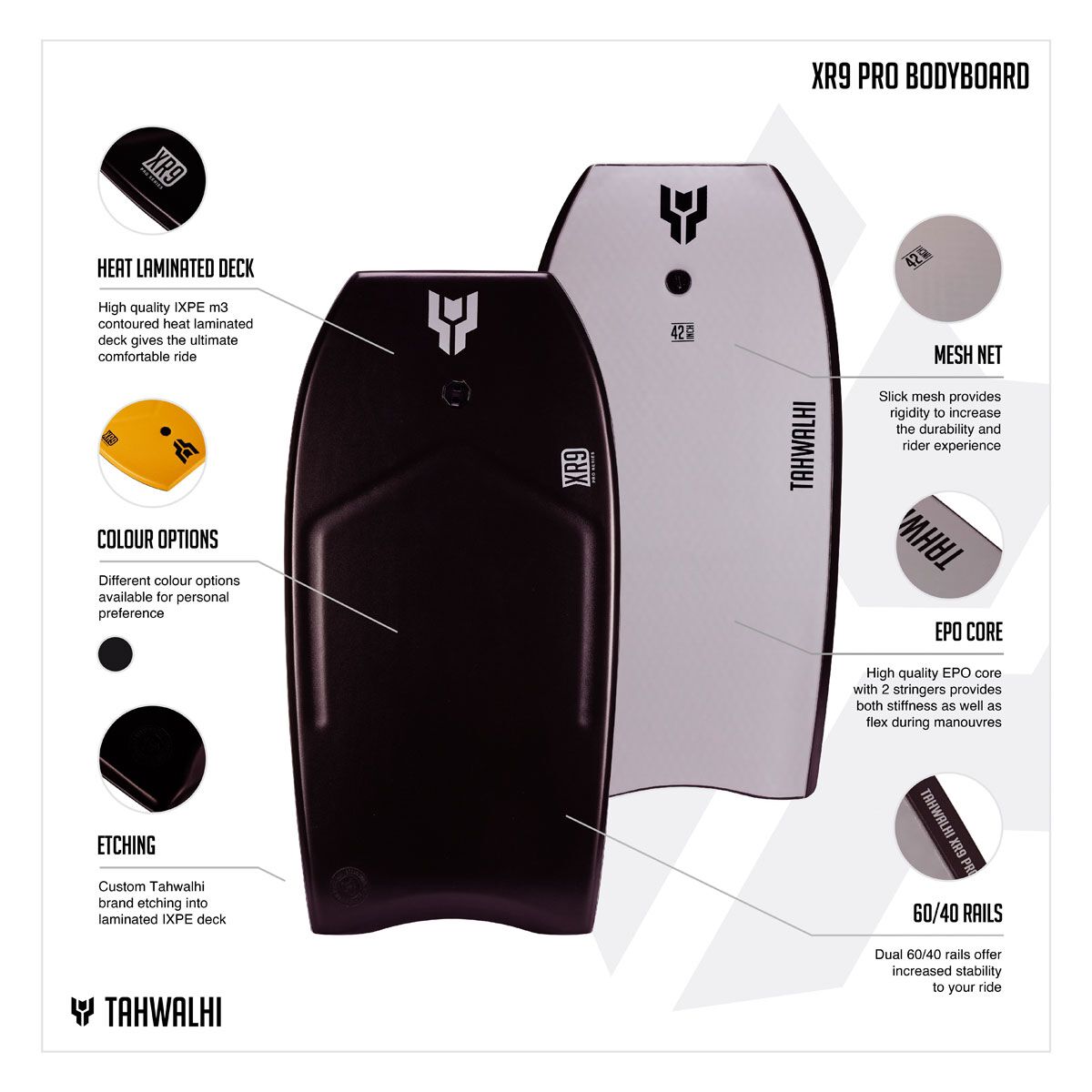 Tahwalhi XR9 Pro Bodyboard