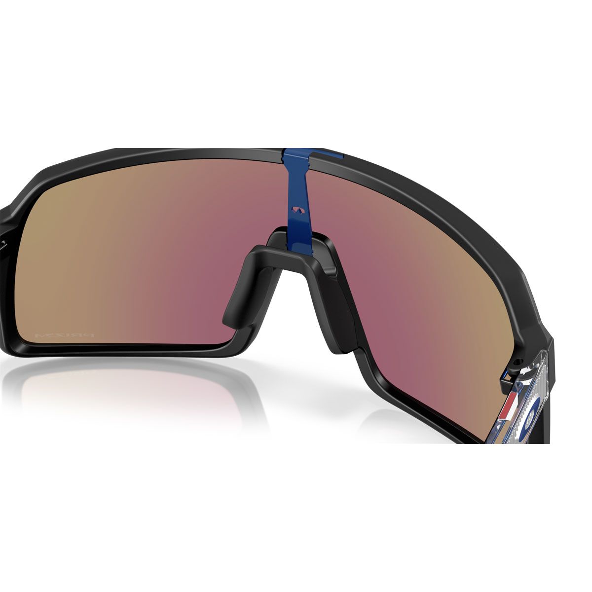 Oakley Sutro Sunglasses - Matte Black with Sapphire Prizm