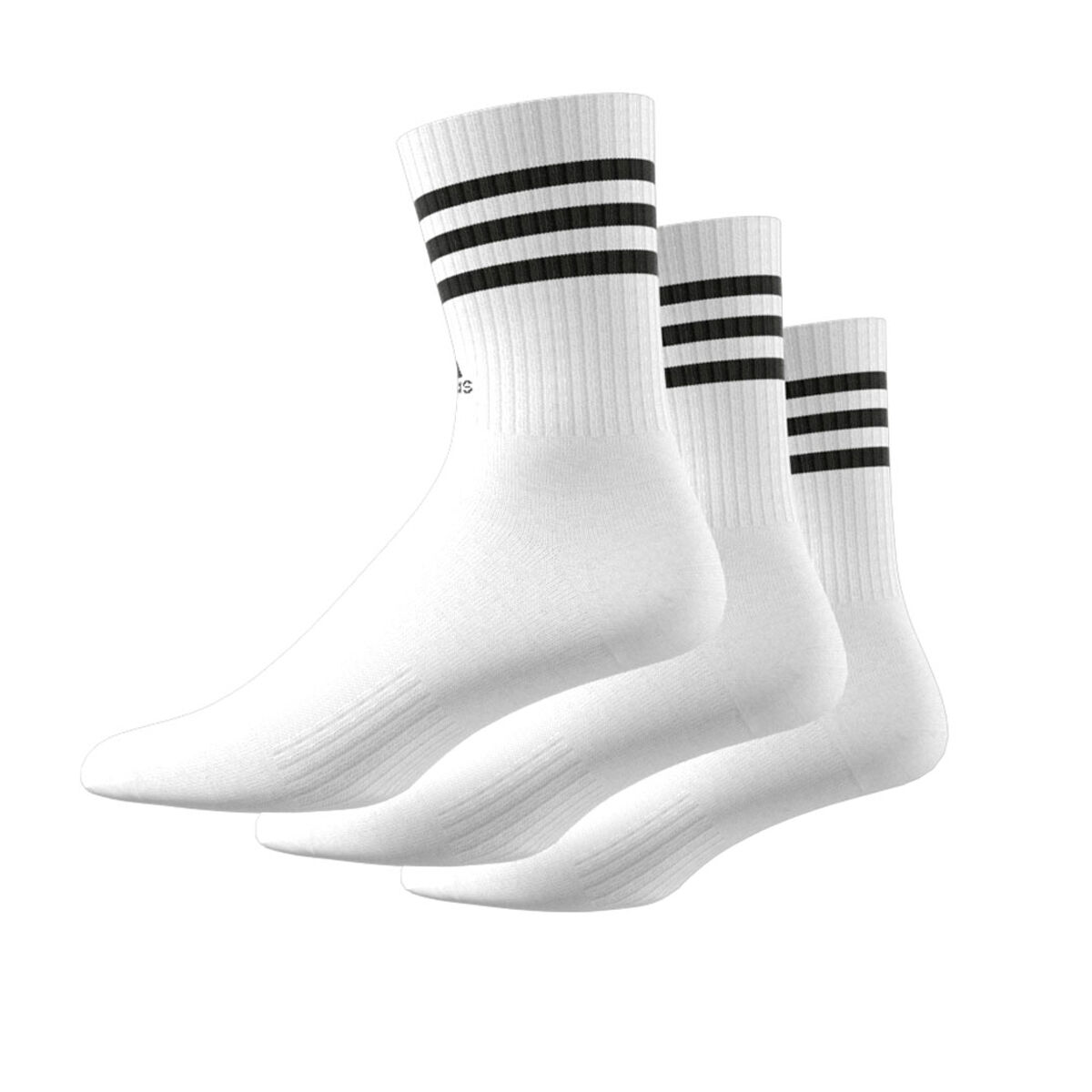 adidas 3-Stripes Cushioned Crew Socks