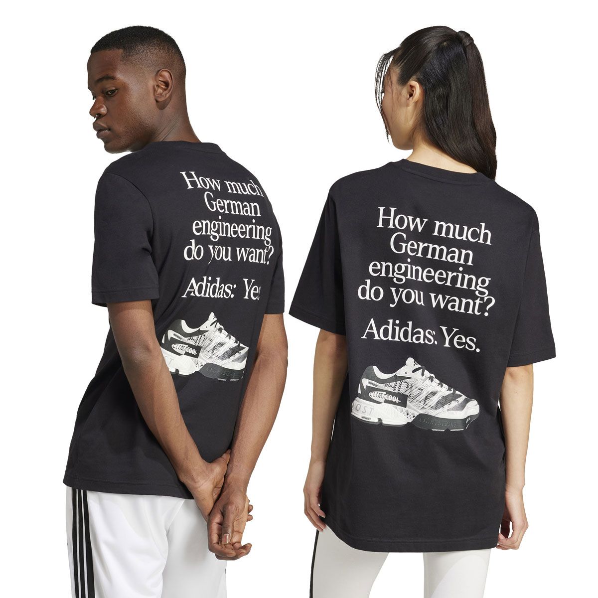 adidas Mens German Engineering Graphic Tee