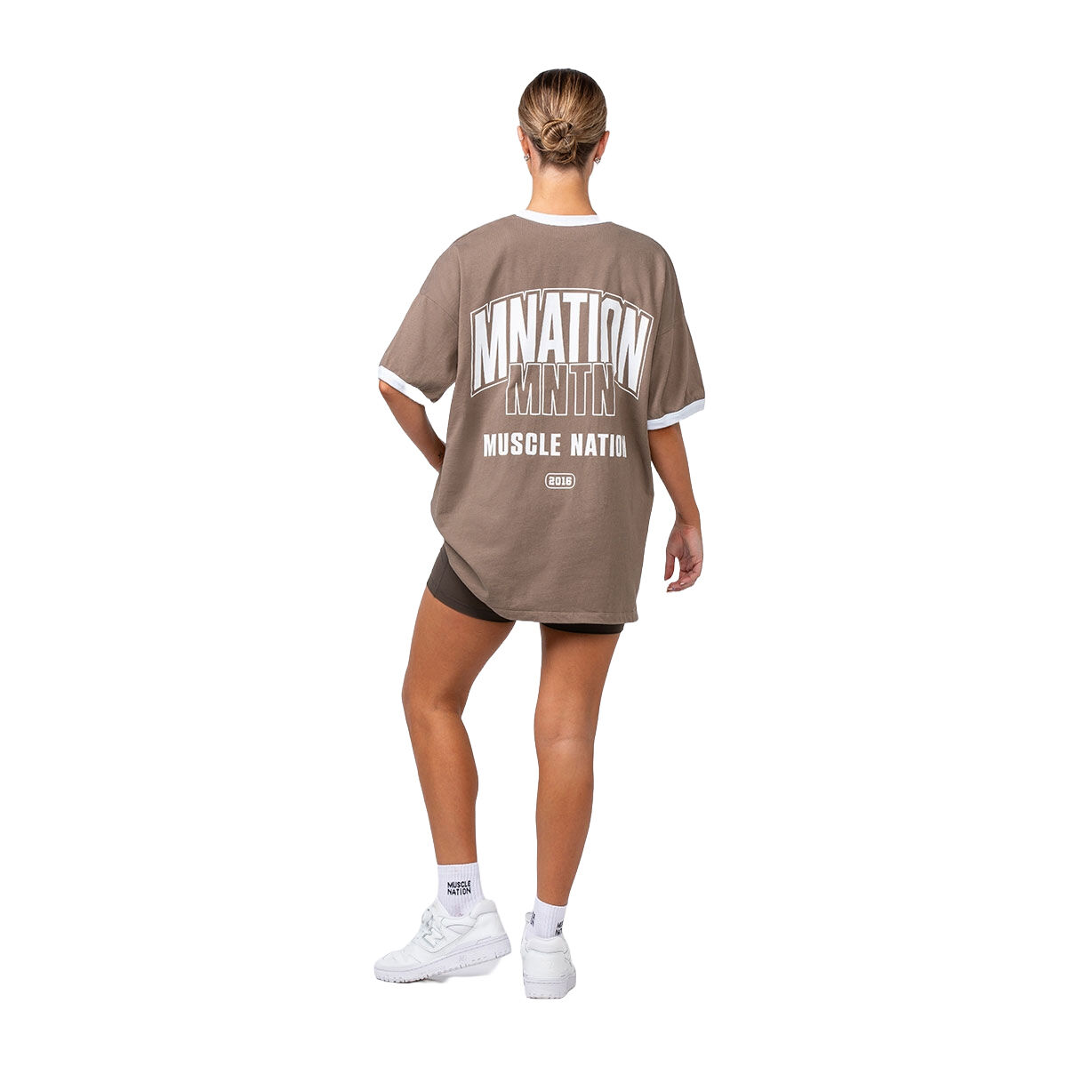 Muscle Nation Womens Refresh Oversized Tee