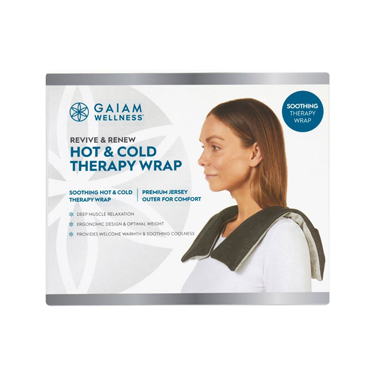 Gaiam Revive Renew Hot Cold Therapy Wrap