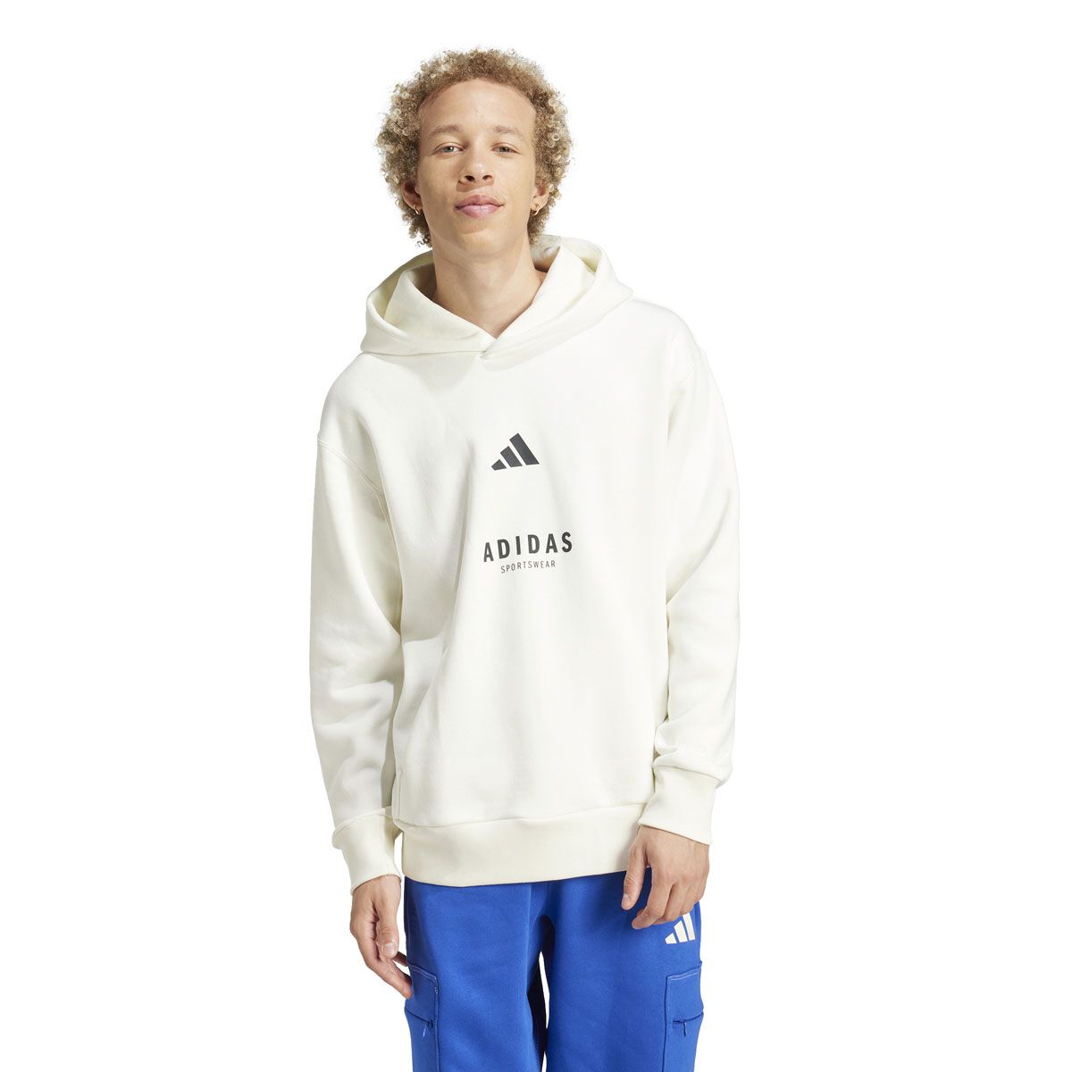 adidas Mens ALL SZN Graphic Pullover Hoodie