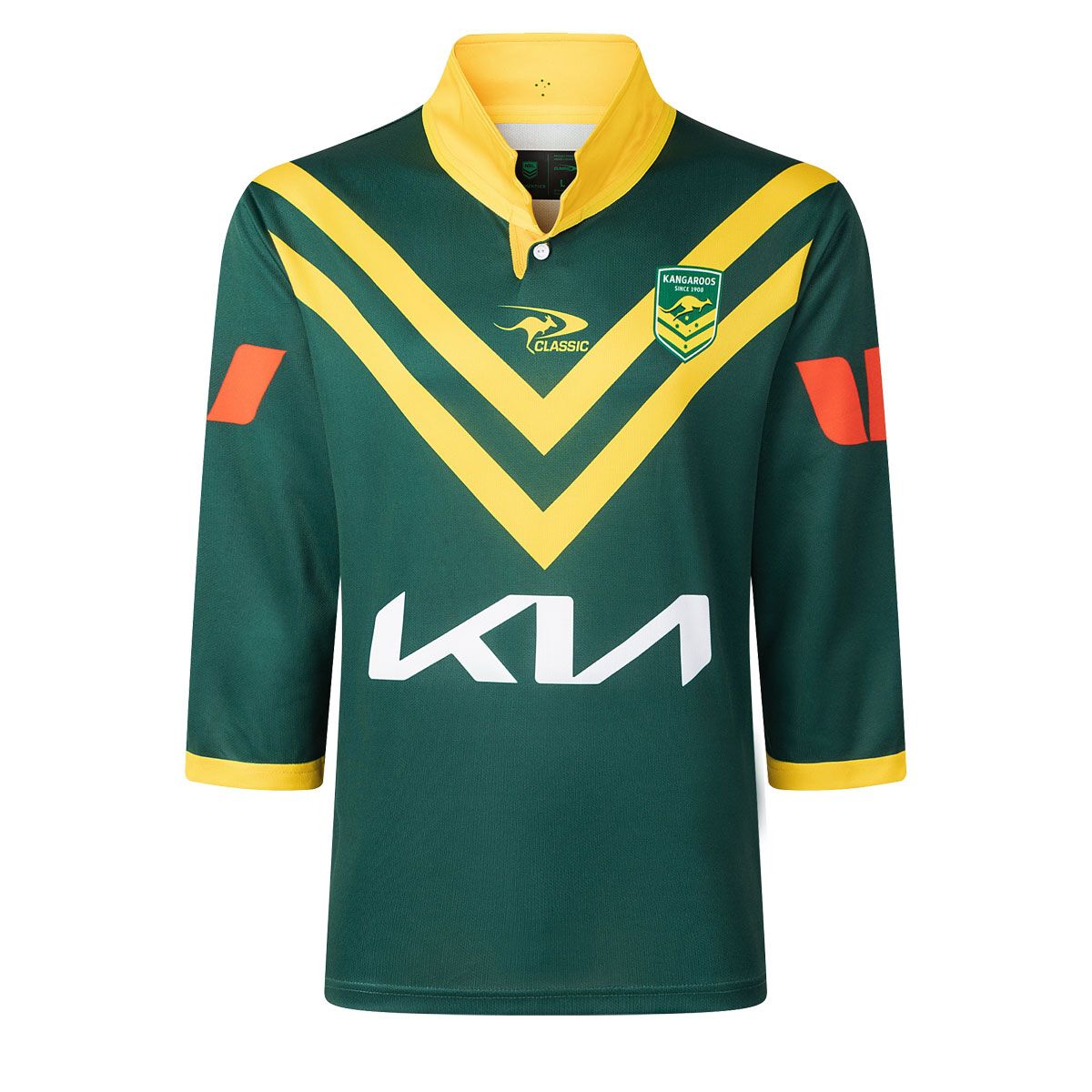 Kangaroos Mens 2025/26 Captains Run Rugby League Jersey