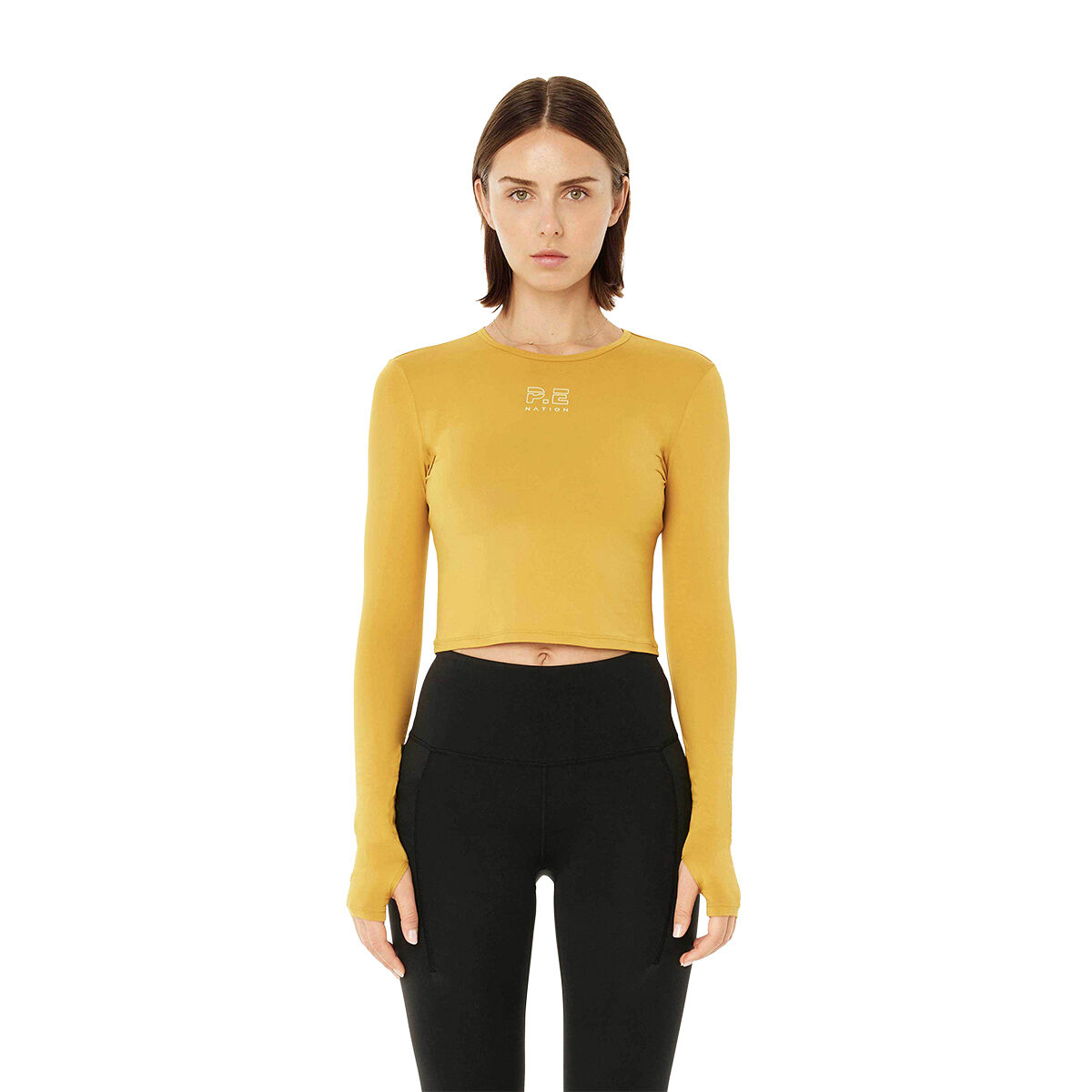 P.E Nation Womens Dedication Long Sleeve Top