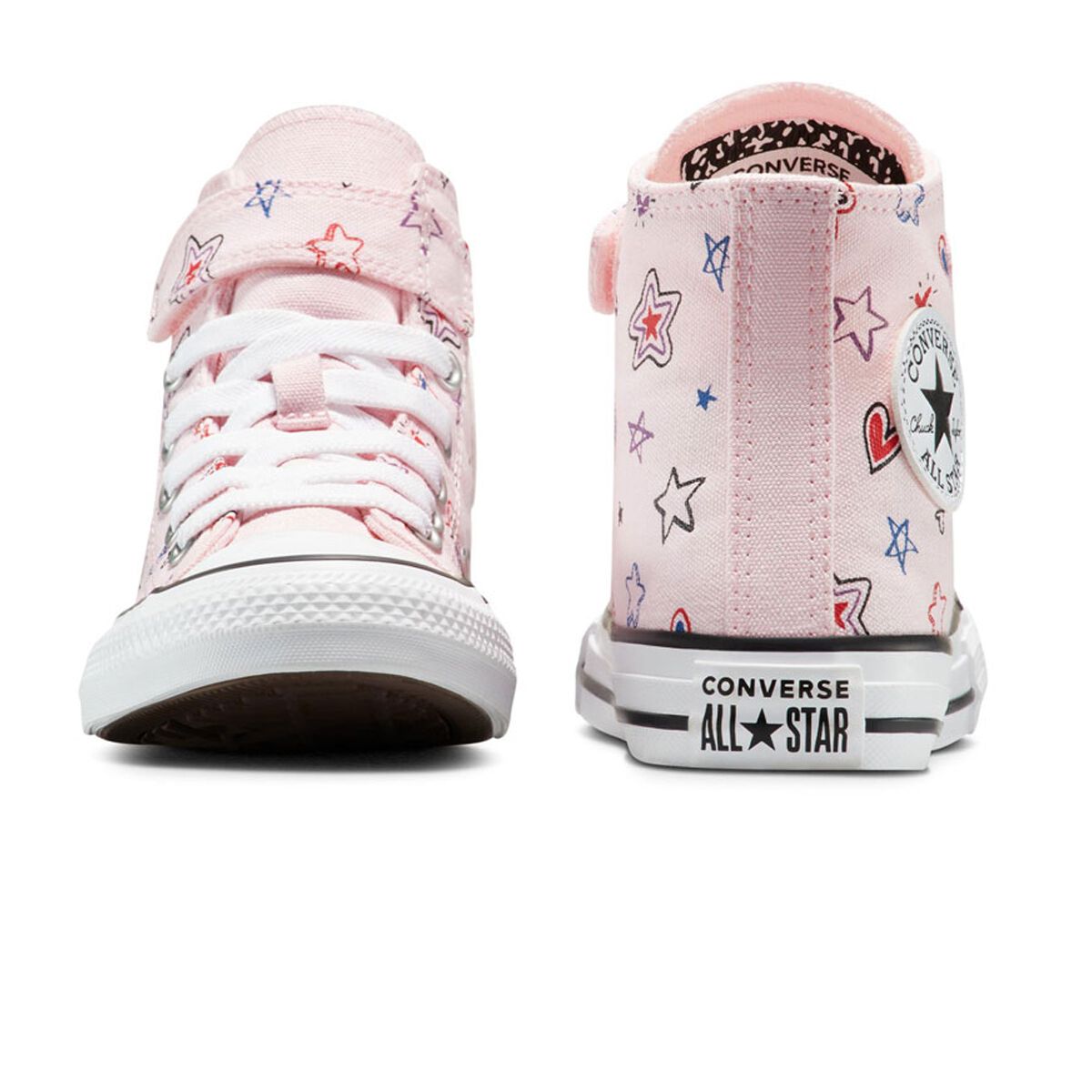 Converse Chuck Taylor All Star Easy On Doodles PS Kids Casual Shoes