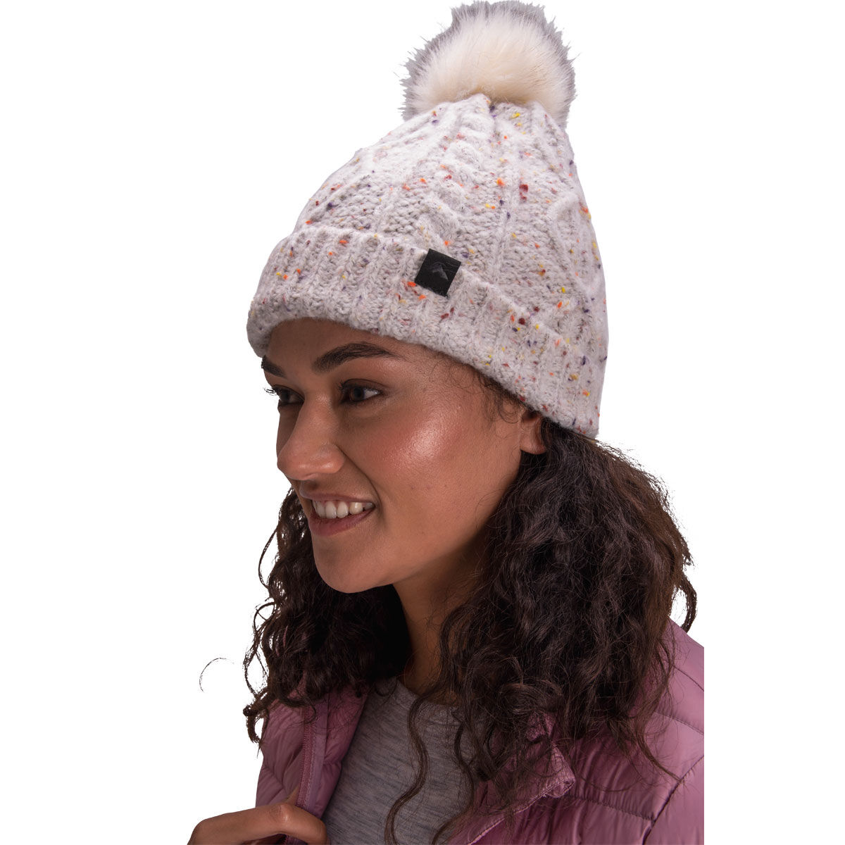 macpac Unisex Flecked Pom Pom Beanie