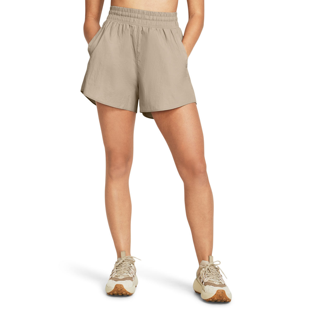 Under Armour Womens Flex Woven 5 Inch Crinkle Shorts
