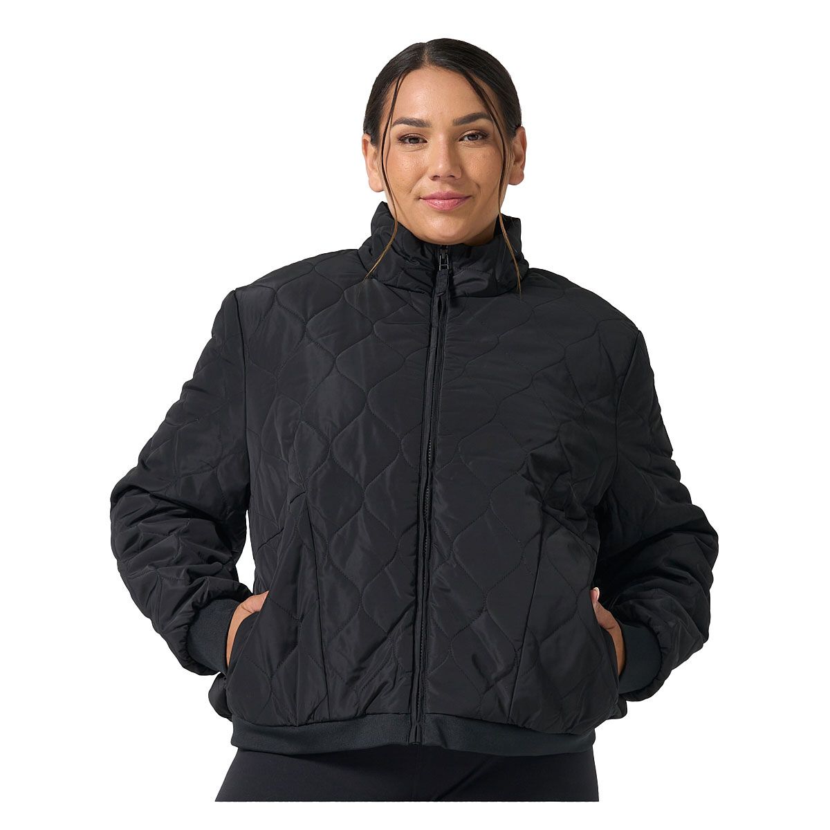 Ell/Voo Womens Enid Quilted Jacket