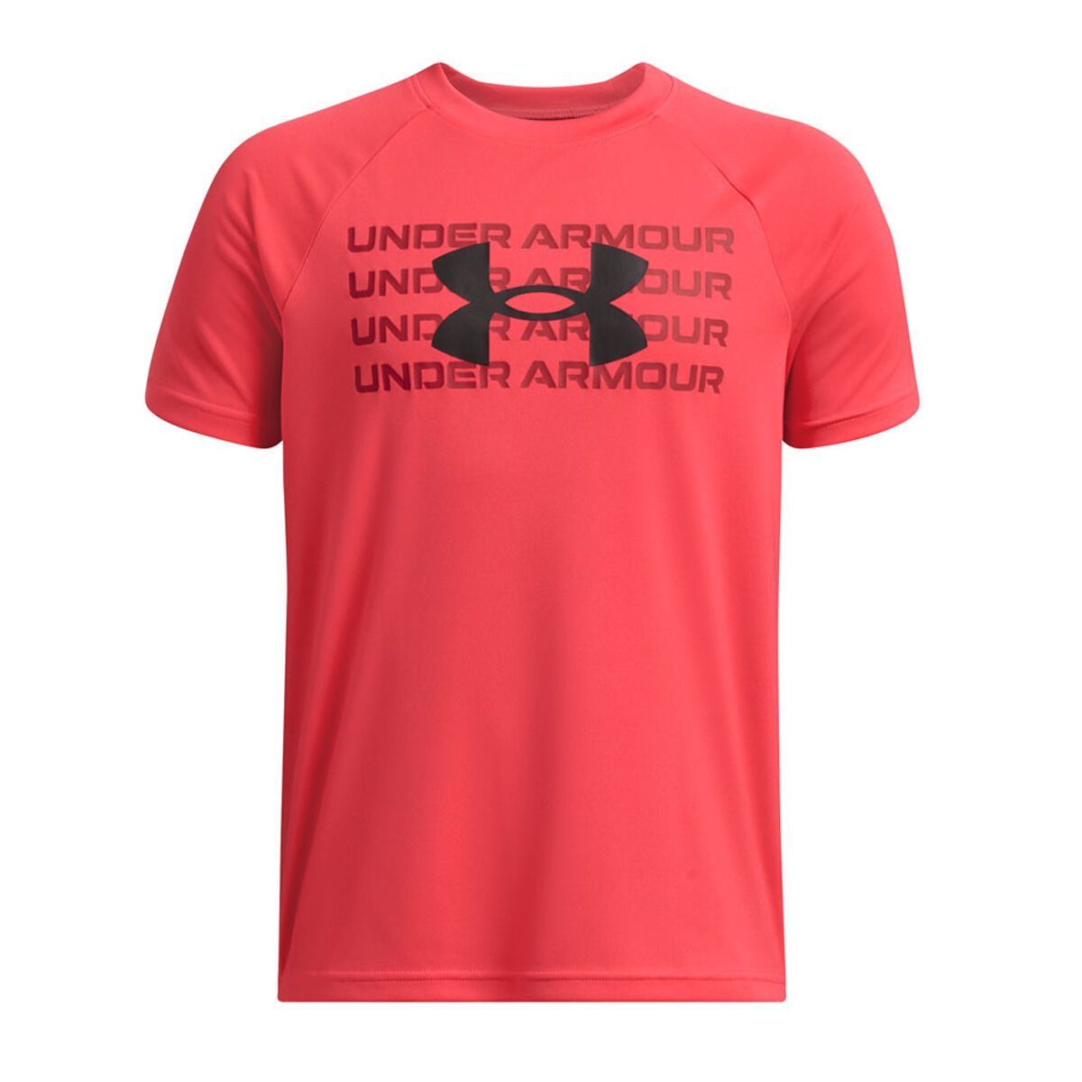 Under Armour Kids Tech Wordmark Logo Tee