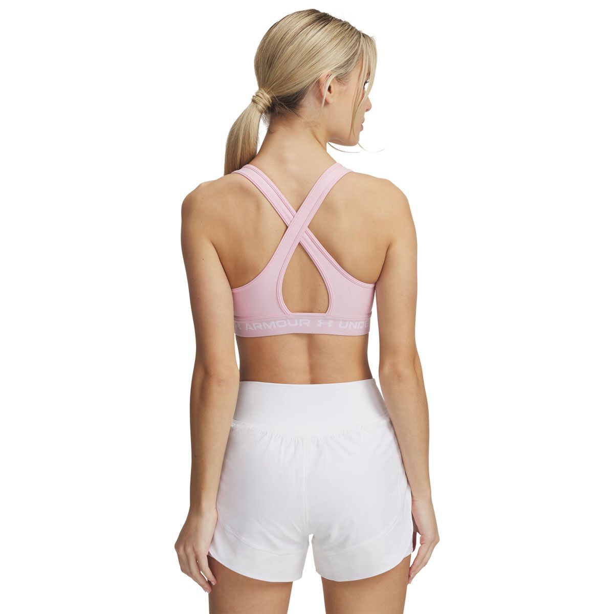 Under Armour Womens Crossback Mid Support Sports Bra