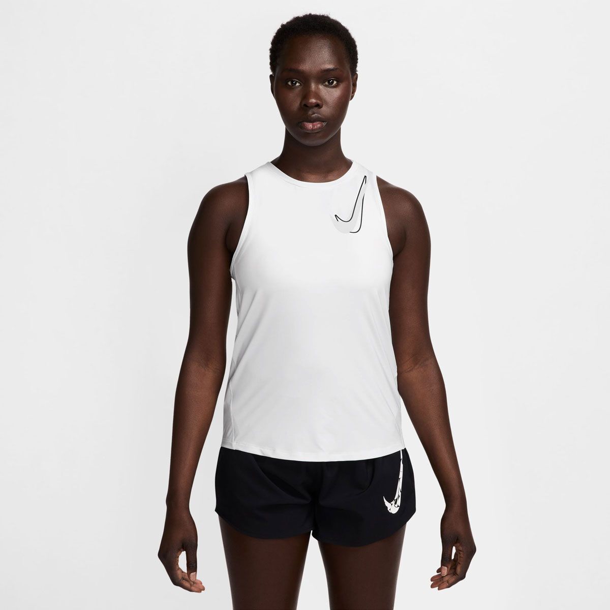 Nike Womens One Swoosh Dri-FIT Running Tank