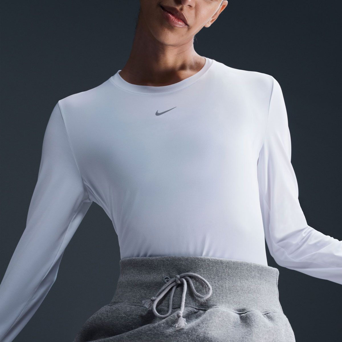 Nike Womens One Classic Dri-FIT Long Sleeve Top