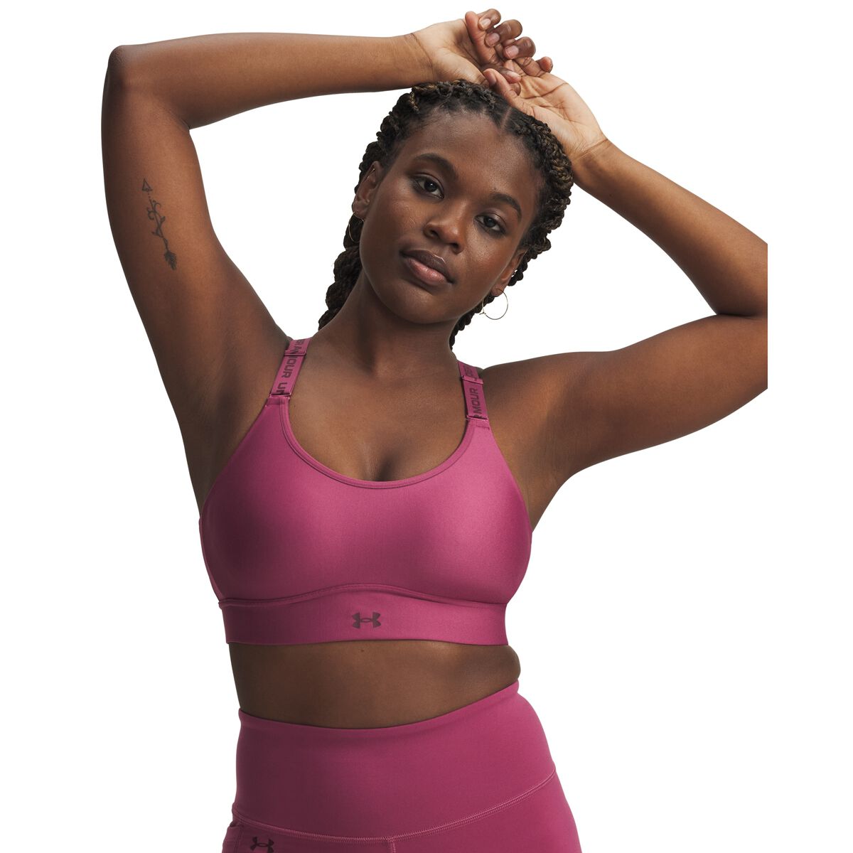 Under Armour Womens Infinity 2.0 Mid Support Sports Bra