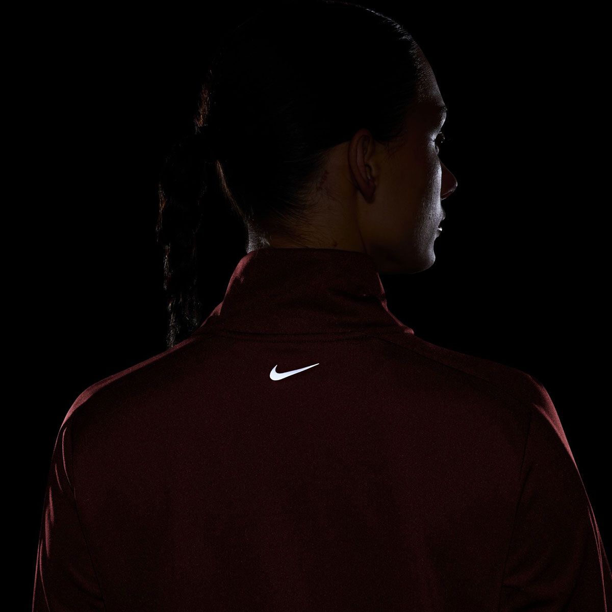Nike Womens Swoosh Half Zip Running Mid Layer