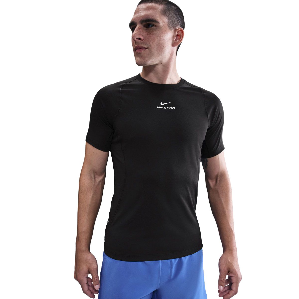 Nike Pro Mens Dri-FIT Short Sleeve Compression Top