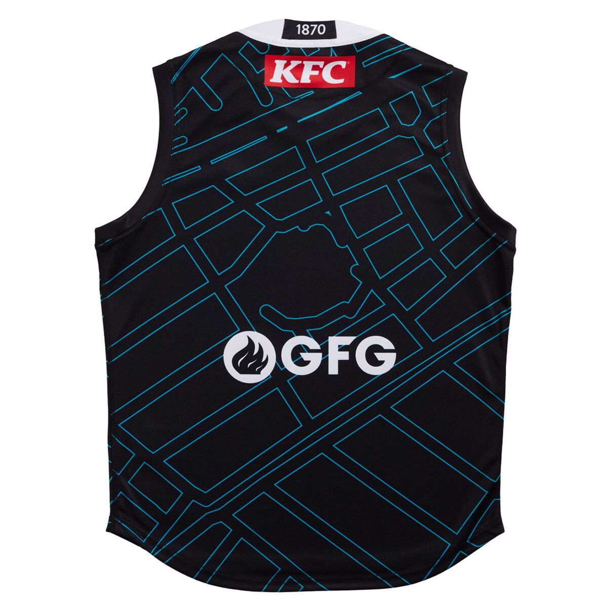 Port Adelaide 2024 Mens Warm Up Tee