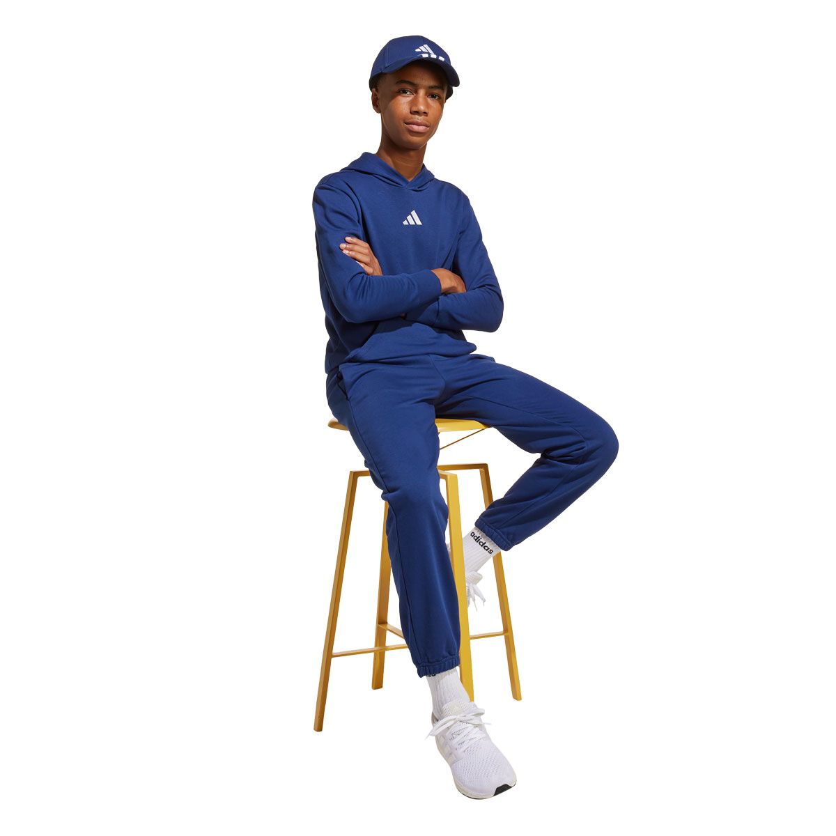 adidas Junior Essentials Fleece Small Logo Jogger Track Pants