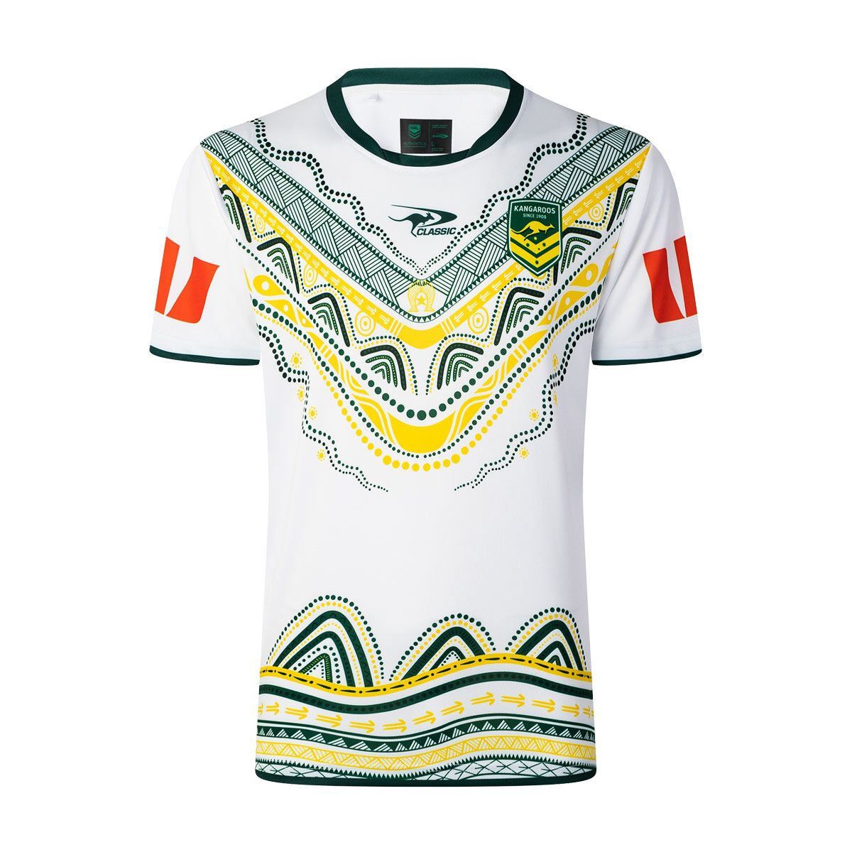 Kangaroos Mens 2025/26 Indigenous Rugby League Jersey