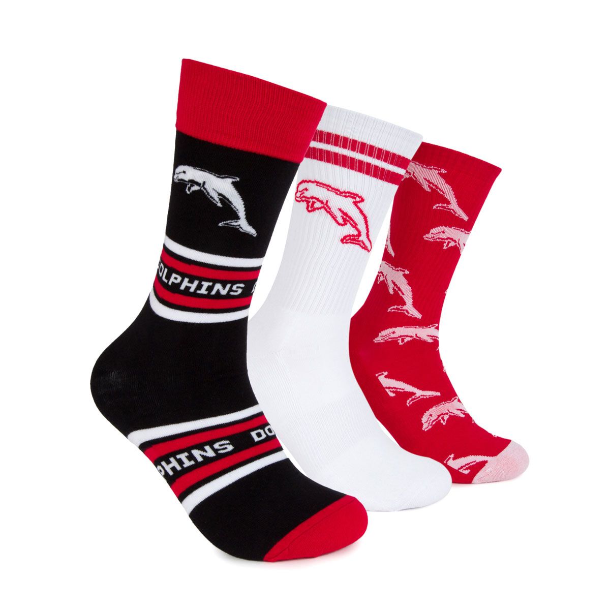 Dolphins 3 Pack Sock Gift Pack