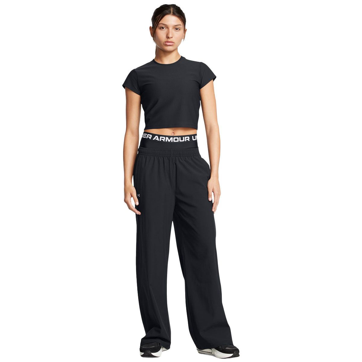 Under Armour Womens Rival Wide Leg Pants