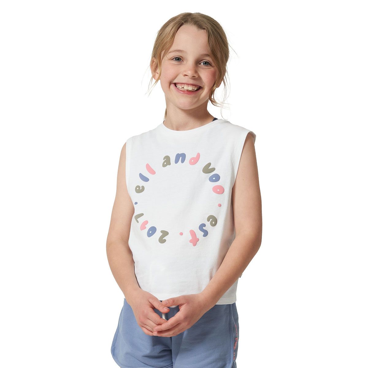 Ell/Voo Junior Abagail Muscle Tank
